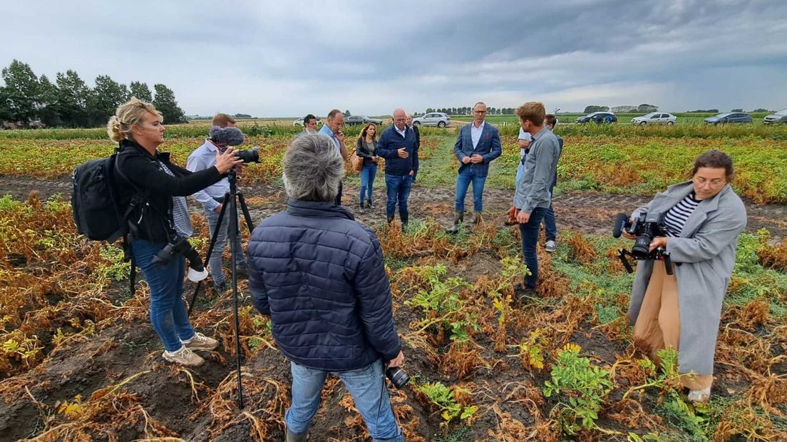 Minister Staghouwer op bezoek in Scharendijke