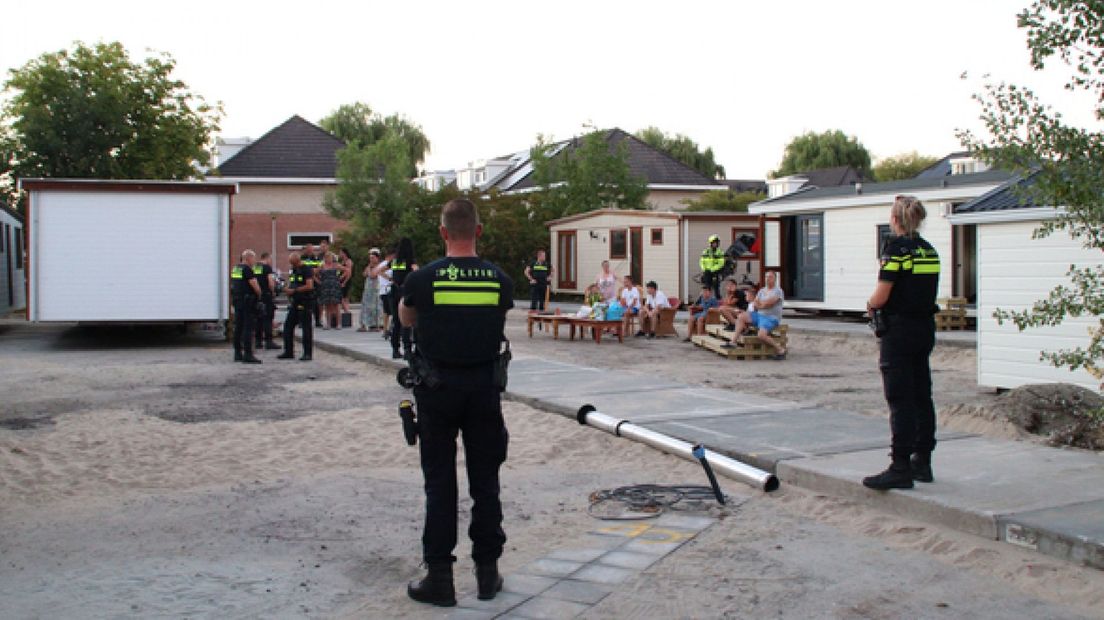Politie bij kraakactie Pijnacker