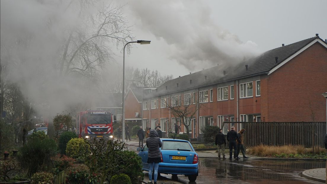 Uitslaande brand in Haaksbergen