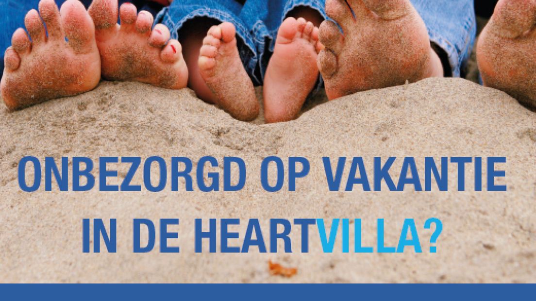 De Tielse stichting Heartbeat opent vandaag een eigen vakantievilla op Droompark De Zanding in Otterlo.
