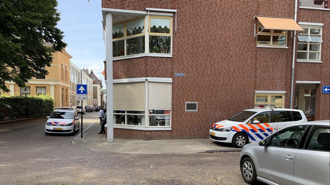 De politie rukte met meerdere eenheden uit