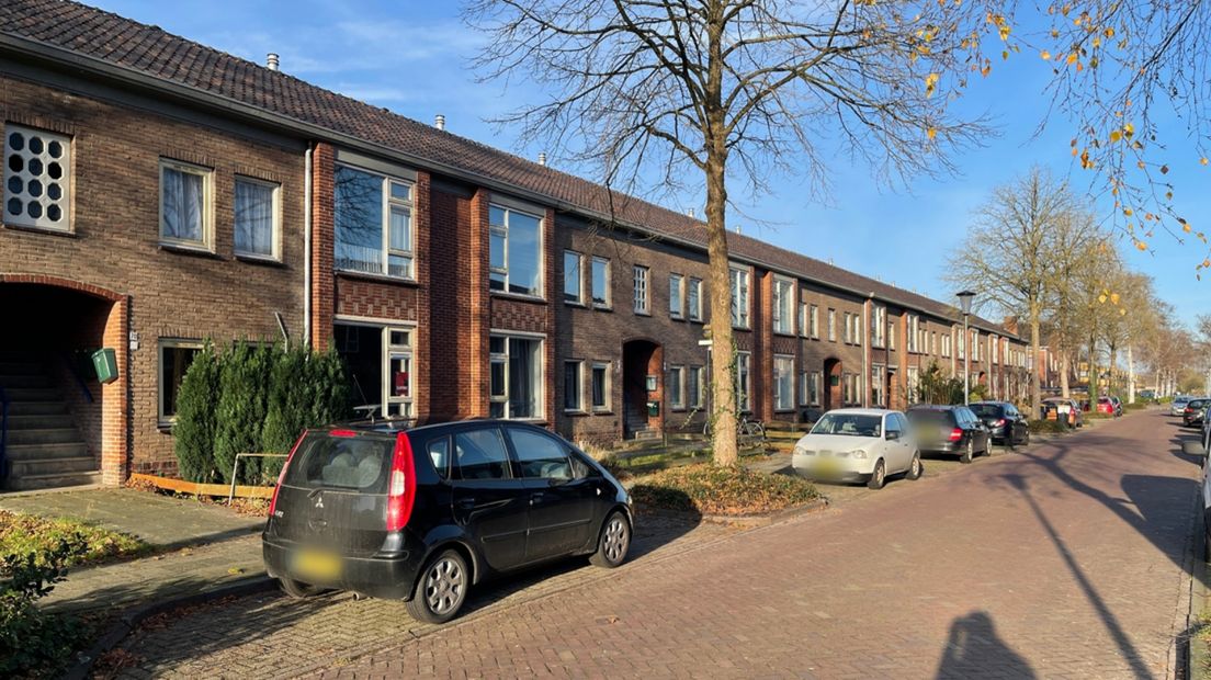 De huurwoningen aan de Minervastraat in Veendam staan op de lijst voor renovatie