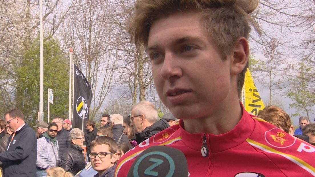 Andreas Stokbro uit Denemarken won in 2016 de afsluitende etappe in de ZLM tour