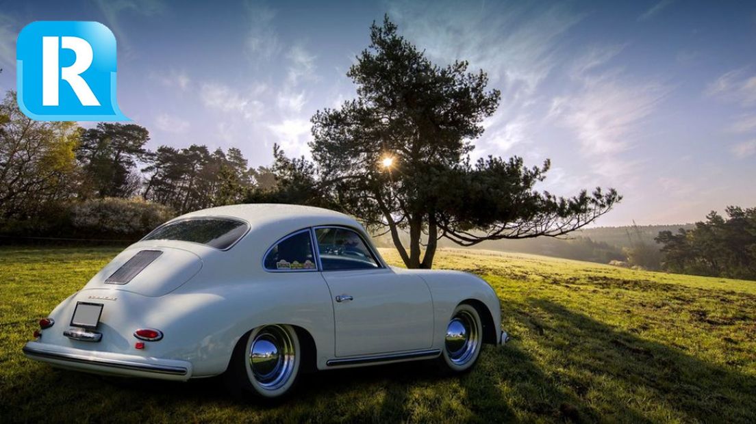 Oude porsche
