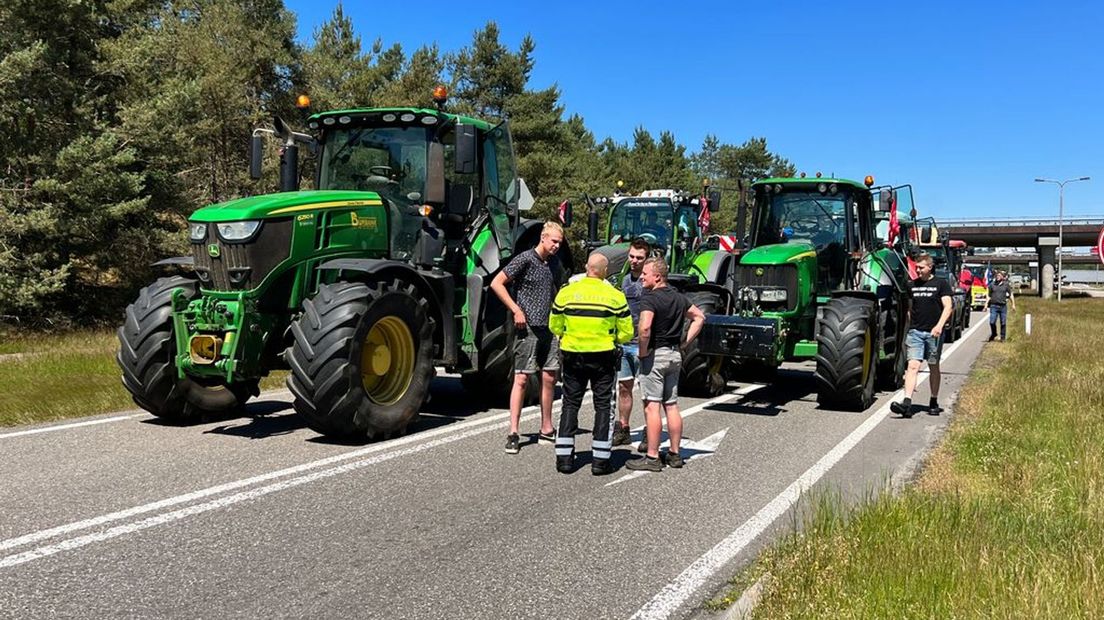 Eerder vandaag op de A1