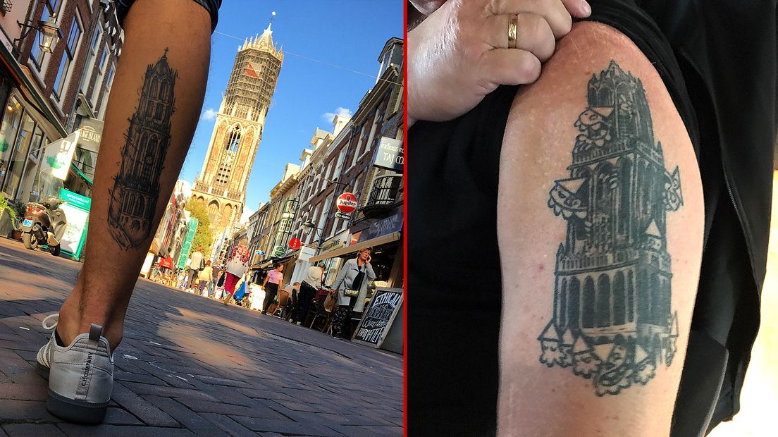 De Domtoren voor altijd onder je huid.