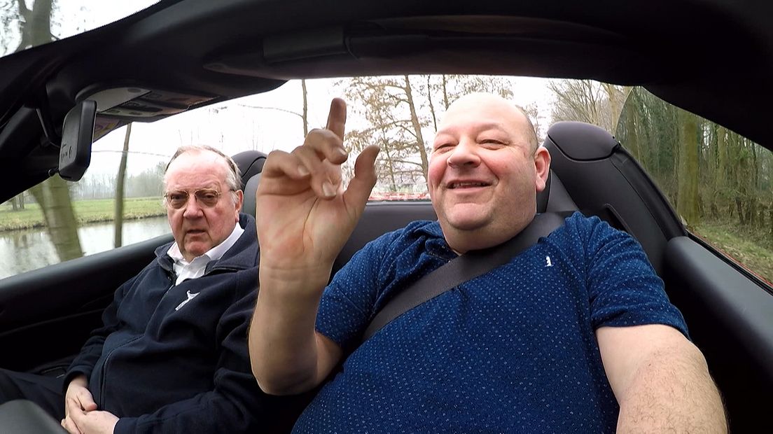 Edo geniet van geluid Ferarri