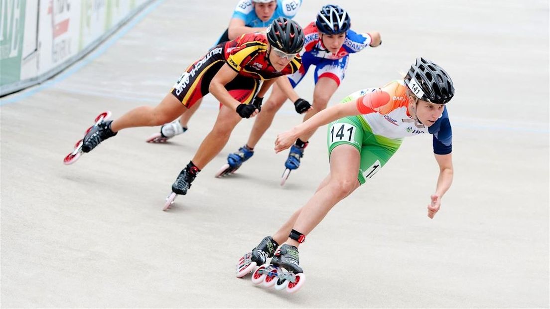 Bianca Roosenboom En Sharon Hendriks Naar Wk Inline Skaten Rtv Oost 5171