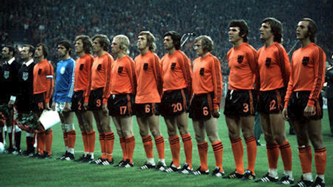 Het Nederlands elftal uit 1974