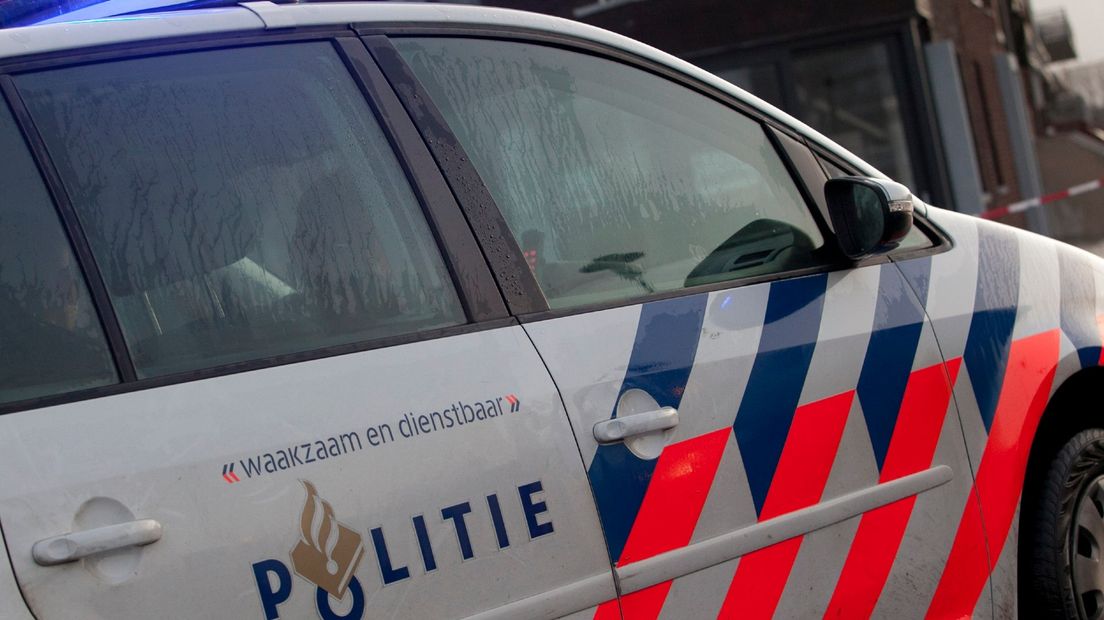 Een politieauto