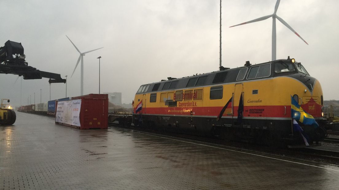 De trein in Coevorden