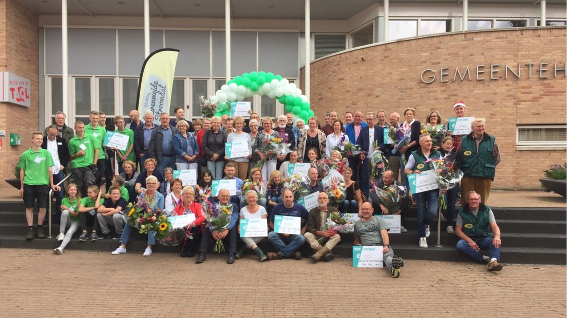 De winnaars van Mooi Op Eigen Kracht (Rechten: gemeente Midden-Drenthe)