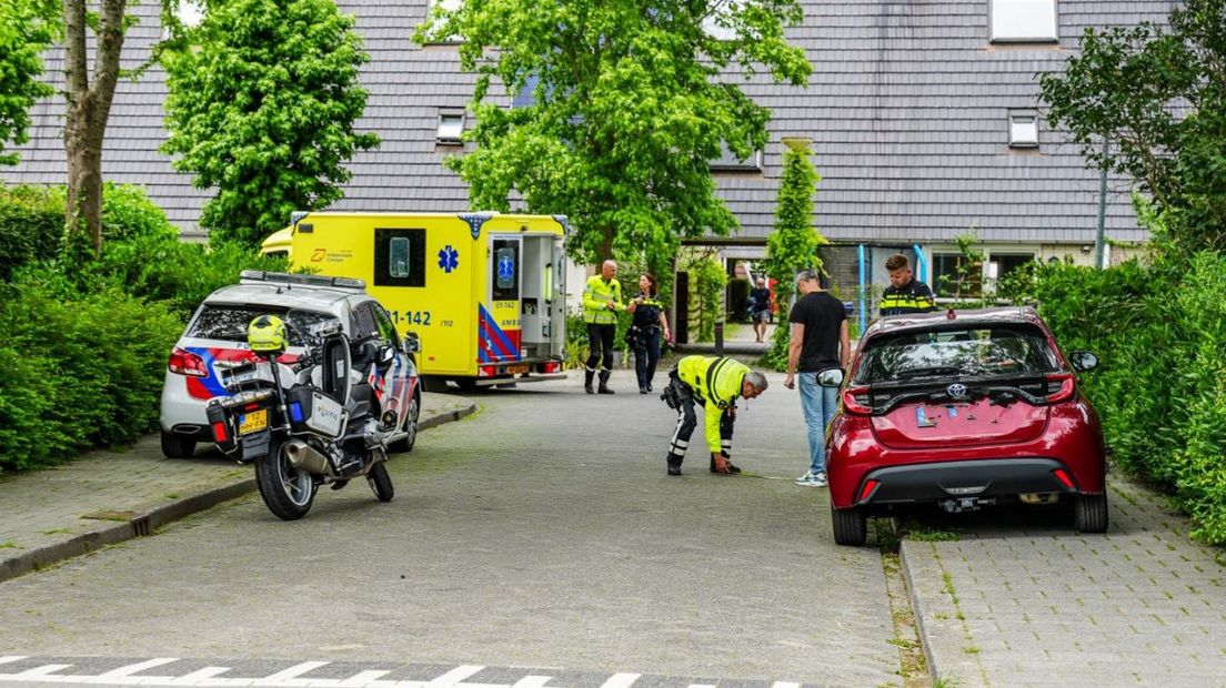 Hulpdiensten aanwezig op het Zonland