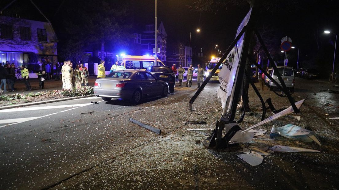 Ongeluk op Oosteinde in Voorburg