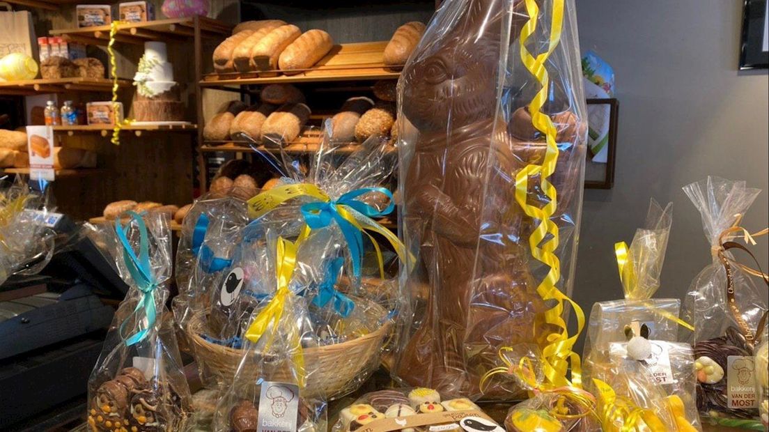 Pasen bij de bakker