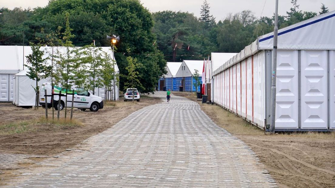 Tenten op Heumensoord tijdens de Vierdaagse van 2019.