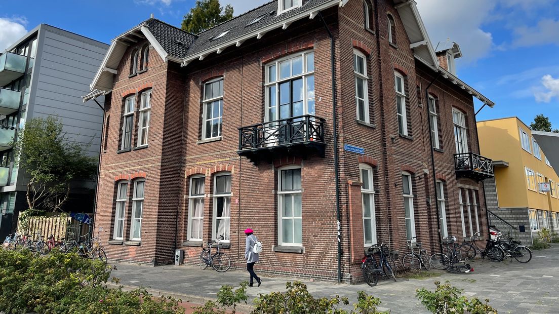 Het studentenhuis waarin Lennard Dijkstra woont