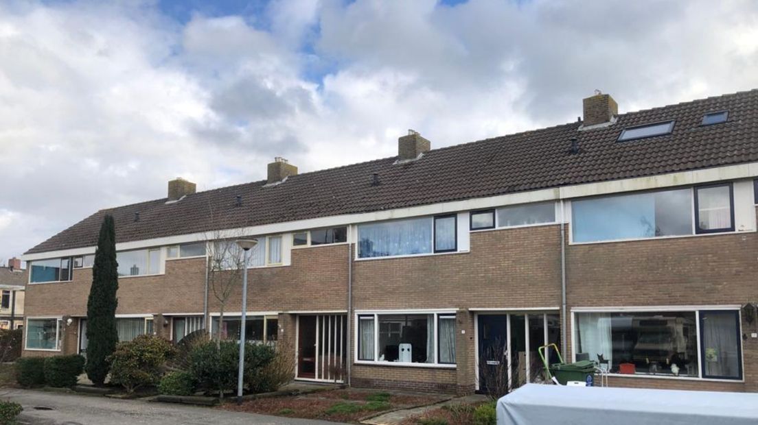 Woningen aan de Ploegersweg in Middelstum