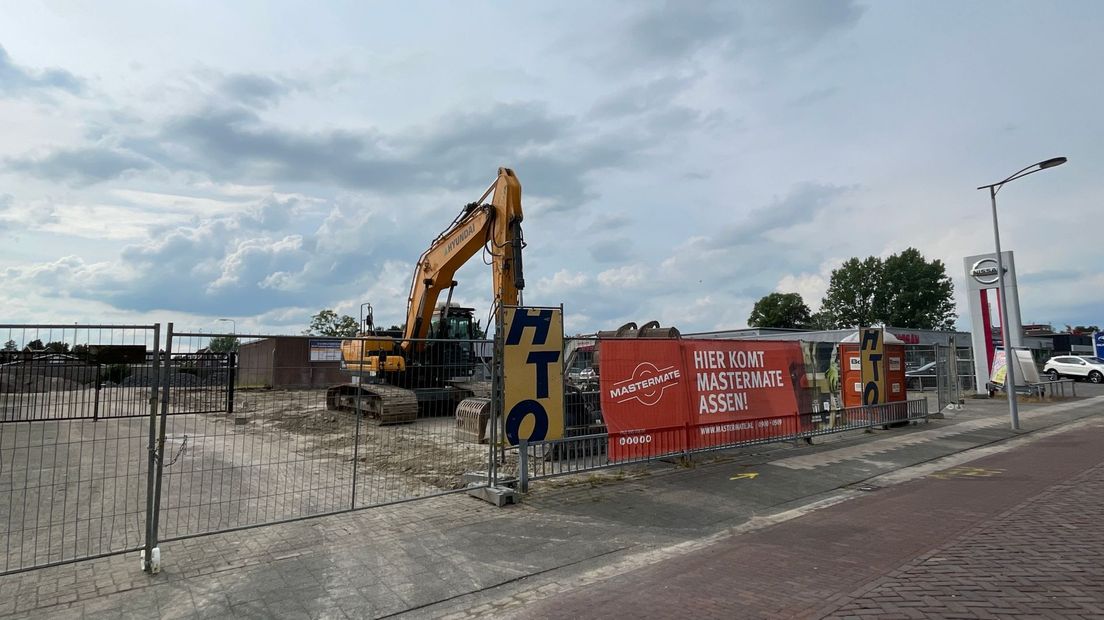 Bouw stilgelegd Industrieweg