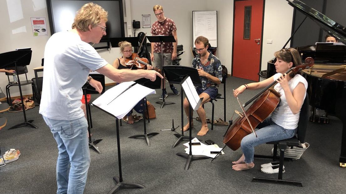 Repetitie voor het Peter de Grote Festival