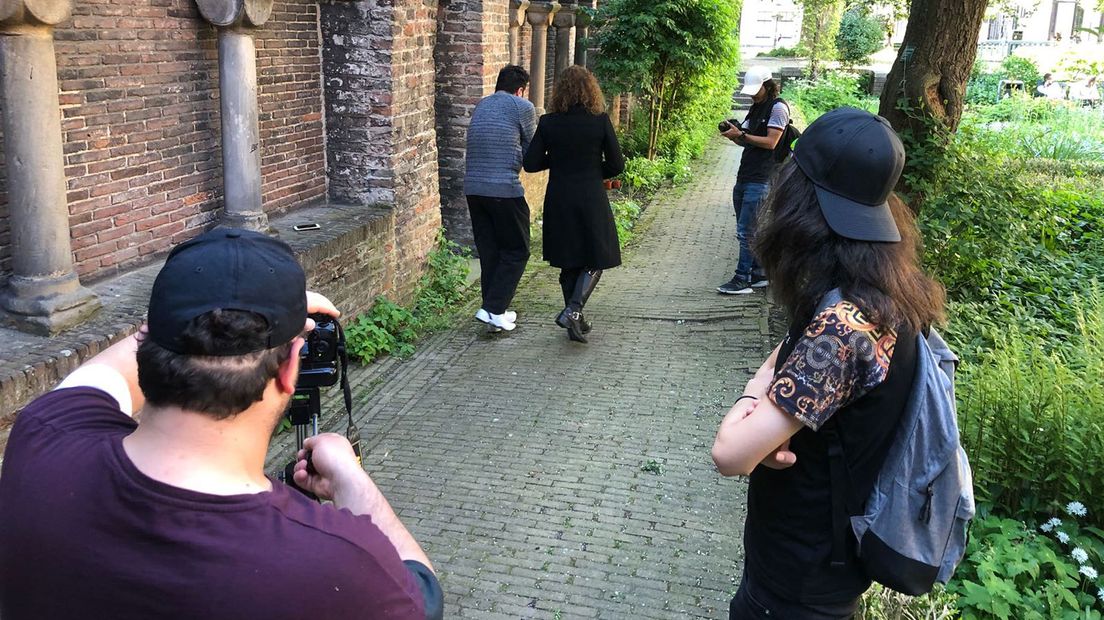 Syrische vluchtelingen in Utrecht maken film
