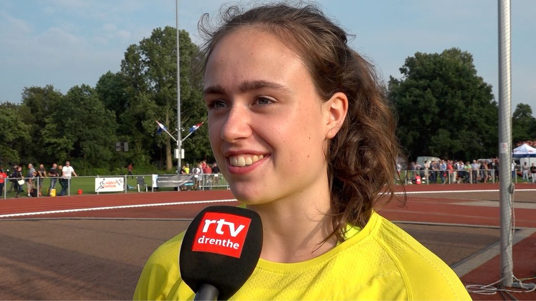 Jorinde van Klinken wint goud (Rechten: RTV Drenthe)