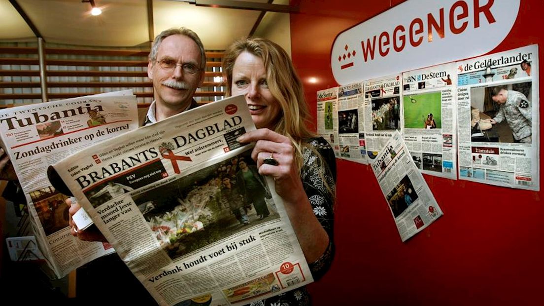 '400 banen weg bij Wegener'