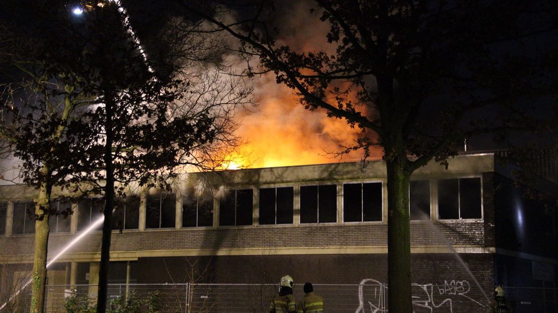 De brand dit weekend in Hooglanderveen.