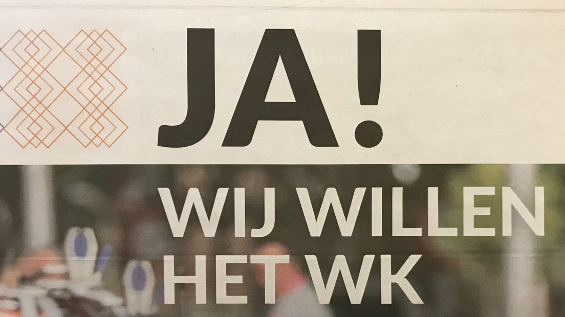 Business Kopgroep blijft geloven in WK wielrennen in het Noorden (Rechten: RTV Drenthe)