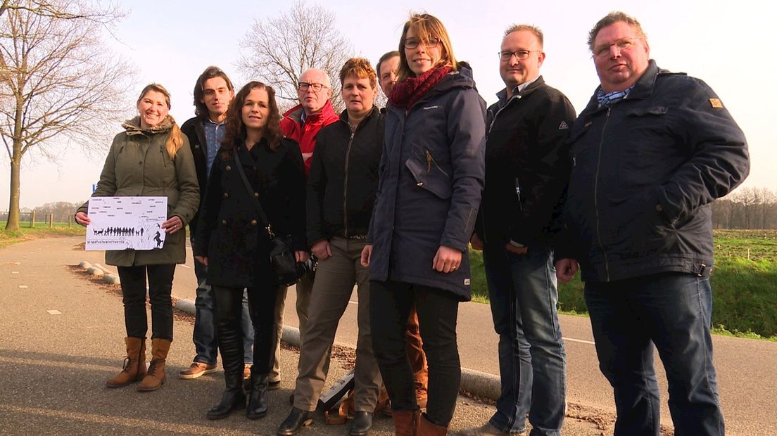 De stuurgroep 'Stop Afvalwater Twente'