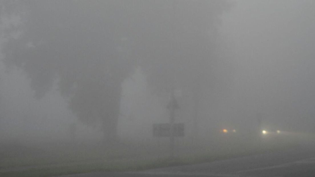 Verkeer heeft last van mist