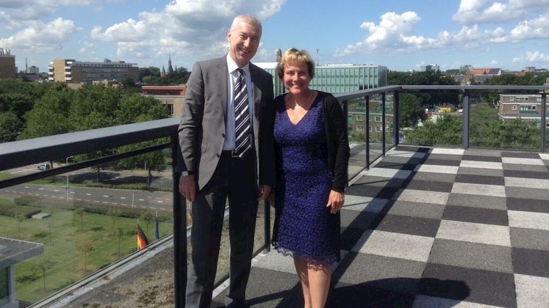De ambassadeur met Ank Bijleveld