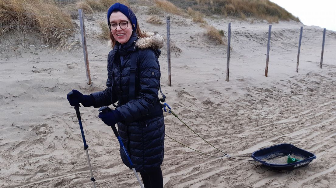 Pullka op het strand I