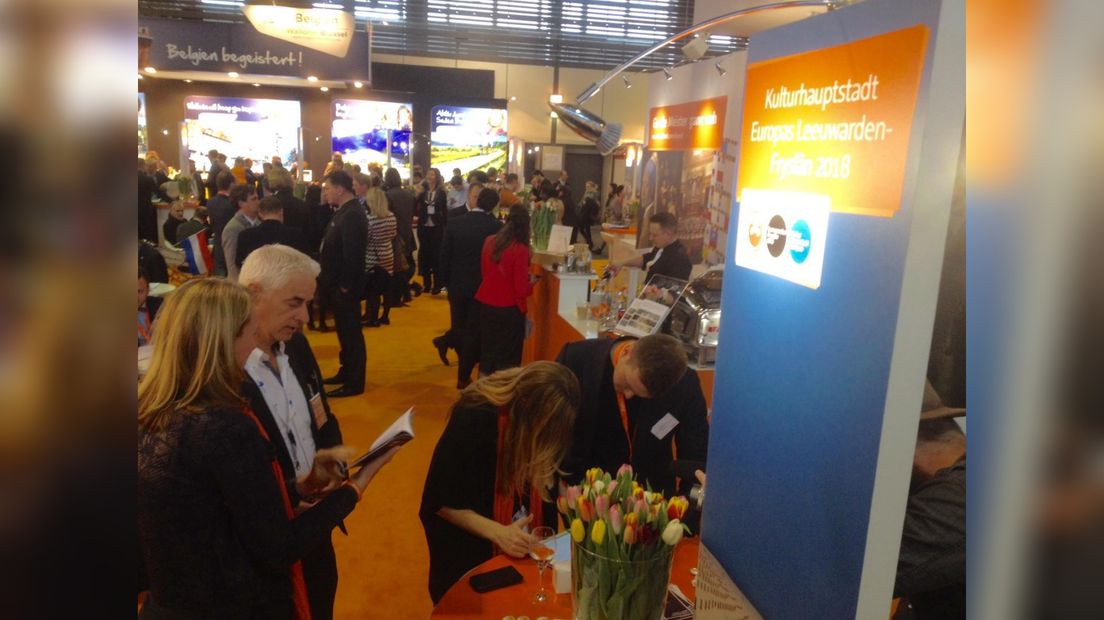 Ljouwert Fryslân KH2018 op ITB-beurs yn Berlyn