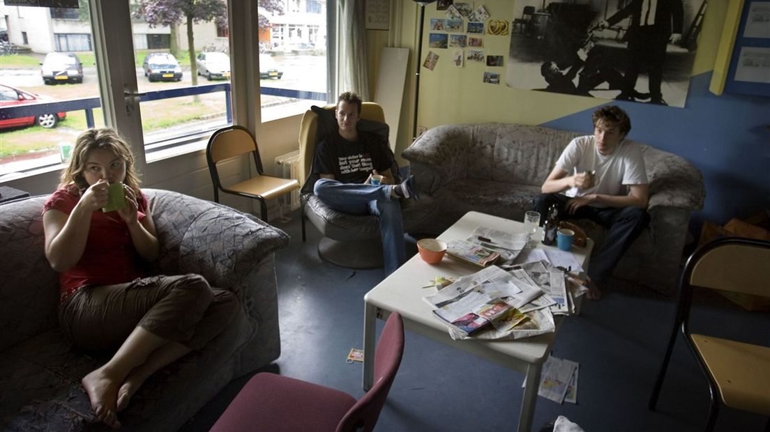 Archiefbeeld van studentenhuis in Enschede