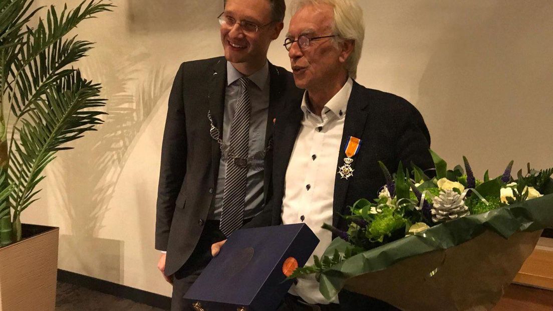 Hein Klompmaker is nu Ridder in de Orde van Oranje Nassau (Rechten: Karin Broekhuijsen)