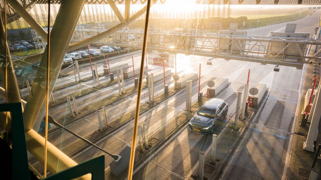 Westerscheldetunnel tolplein