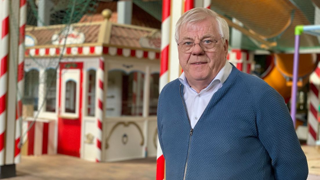 Ondernemer Hennie van der Most in Speelstad Oranje