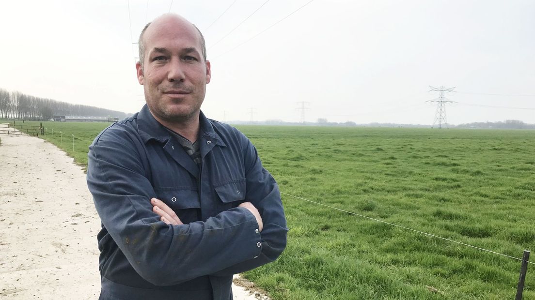 Melkveehouder Joost Luken uit Abcoude.