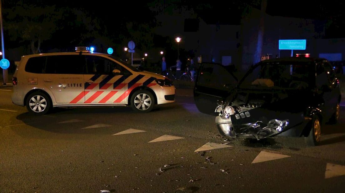 Flinke schade na ongeluk in Enschede
