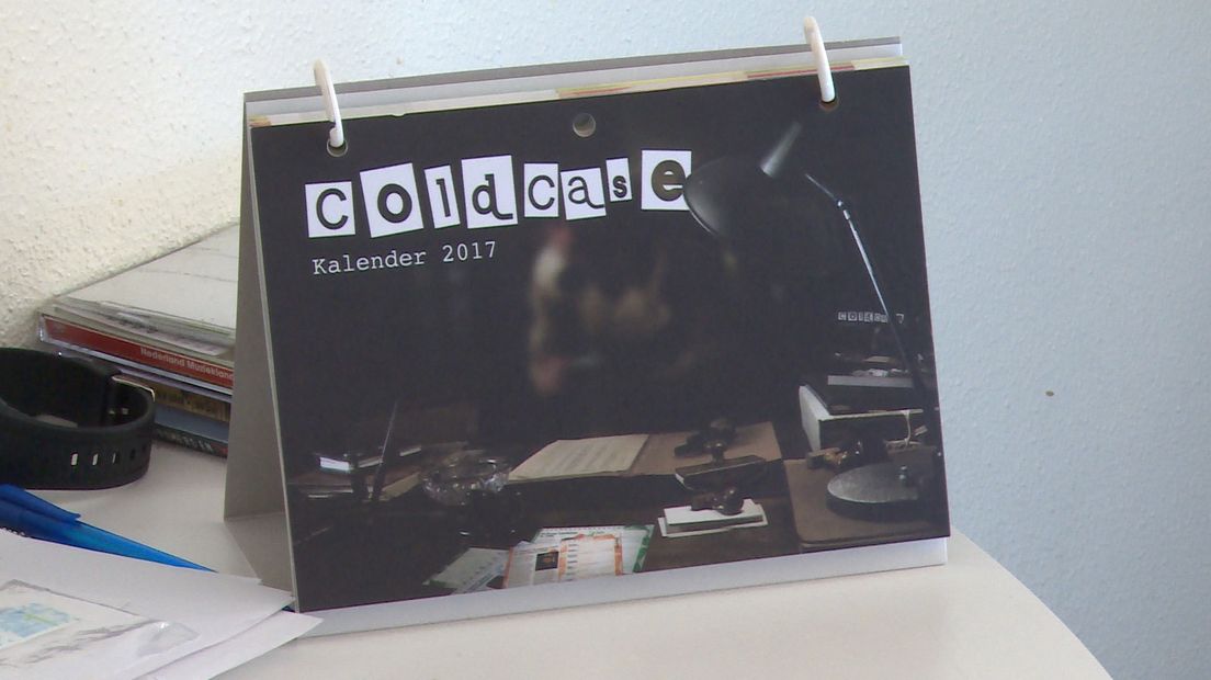Coldcase kalender in alle cellen van Torentijd