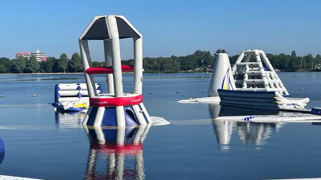 Het vernielde waterpark