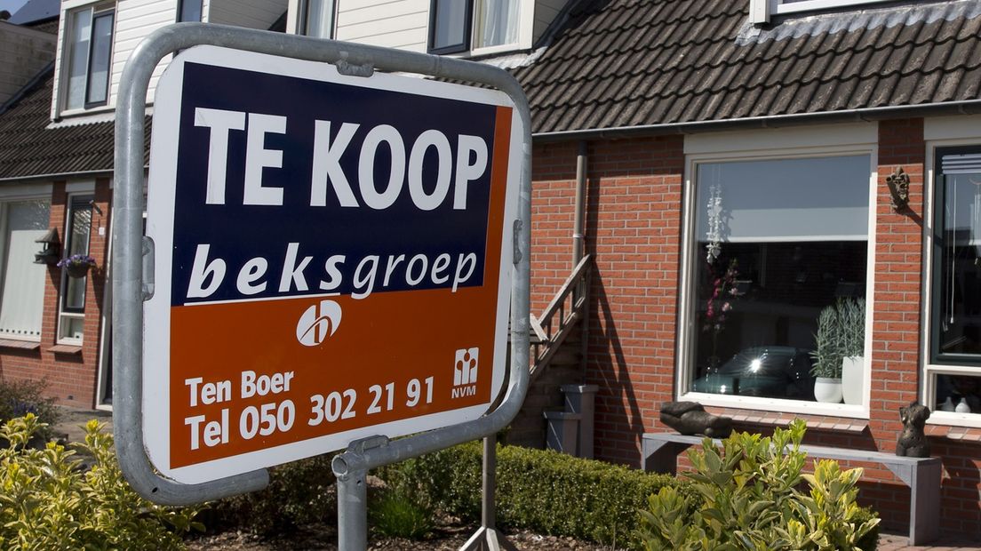 Gemiddeld kostte een woning in Groningen in het tweede kwartaal iets meer dan 201.000 euro.