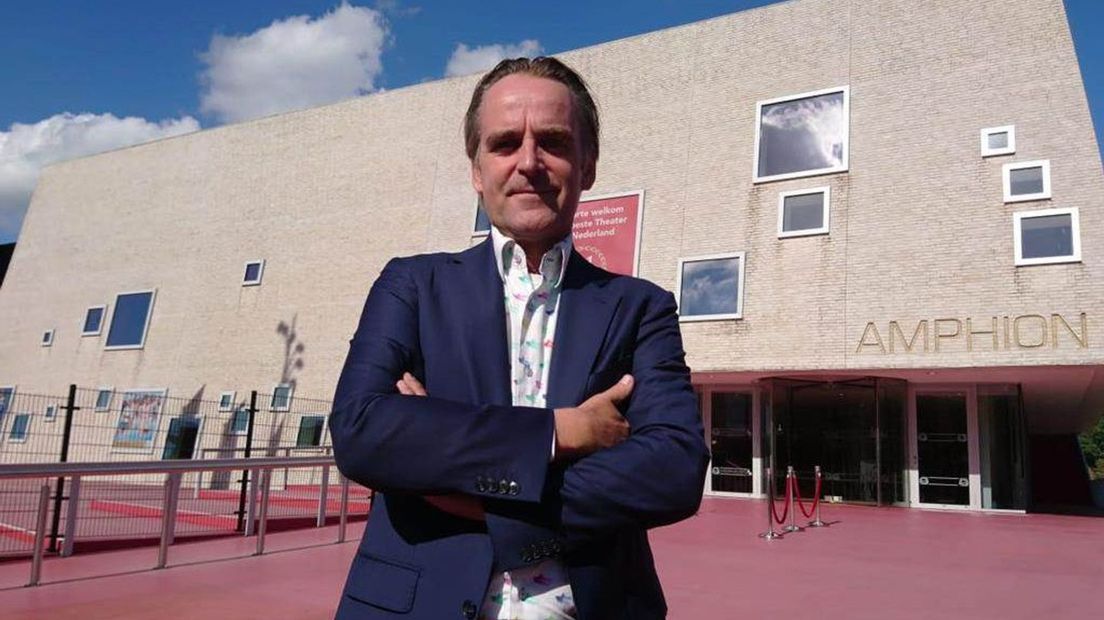 Directeur Charles Droste van Schouwburg Amphion in Doetinchem.