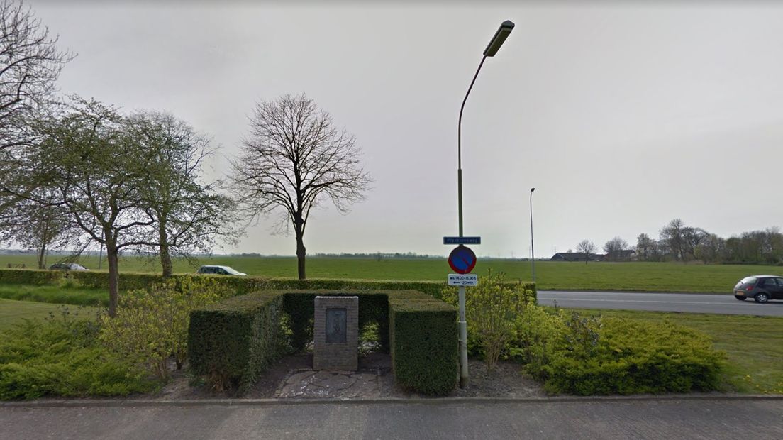 Het oorlogsmonument in Sauwerd