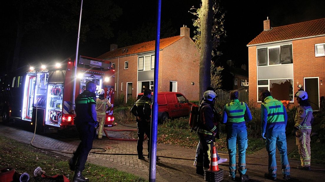 De woningbrand in Norg eiste een dodelijk slachtoffer