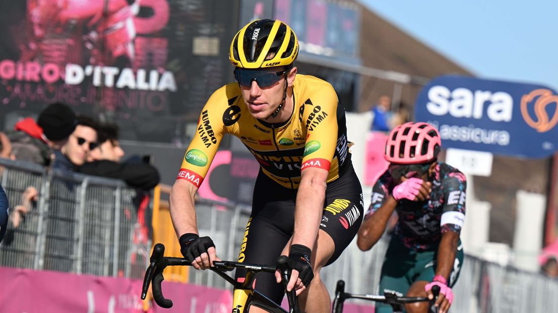 Pascal Eenkhoorn in de Giro d'Italia