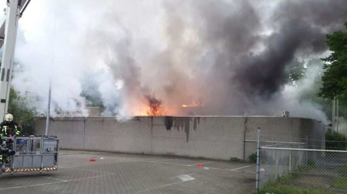Zeer grote brand in Enschede