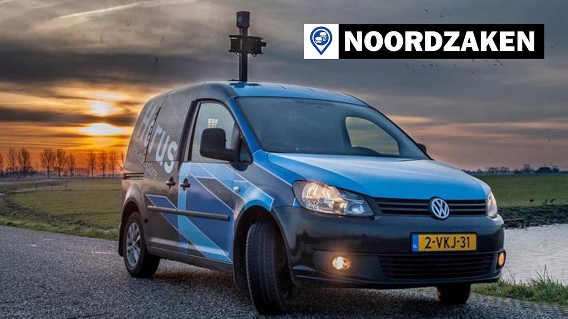 Een camerawagen van Horus in Bedum, een van de bedrijven waar EBG in investeert
