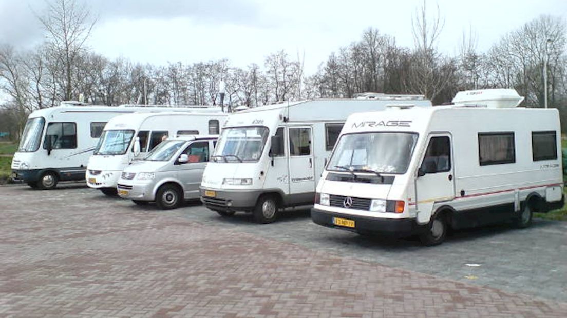 Camperparkeerplaats in Kampen